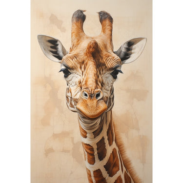 Giraffe Print Painting